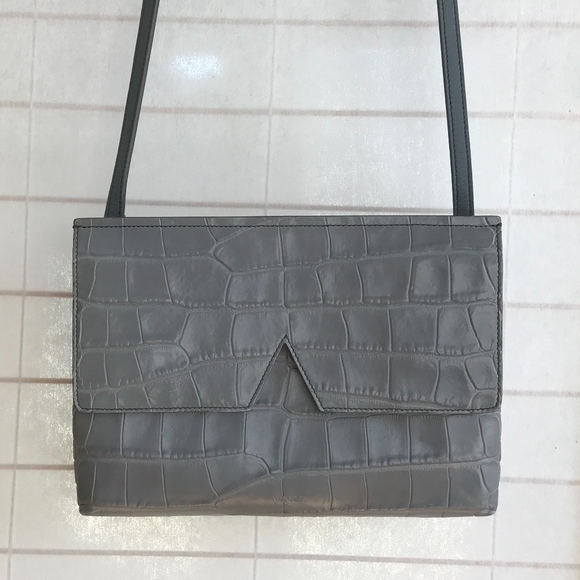Vince Handbags - Vince grey Croc Crossbody bag